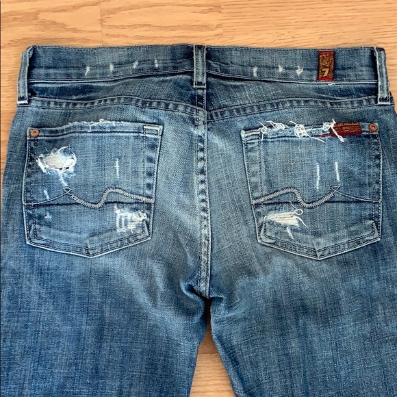 Roxanne 7 For All Mankind Jean - Picture 4 of 5